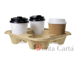 BOX ASPORTO COFFEE PORTA 2 BICCHIERI CAFFE' MM.195X90X30H, SCATOLE