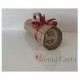 Scatola Bottiglia ROUND M in legno/cartone c/maniglia