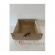Cesto in legno/cartone SMALL 07 con maniglie