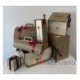 Scatola Panettone basso N.129 legno/cartone