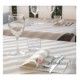 Tovaglioli AIRLAID PLUS BAND 40x40 SABBIA Cf.16x50pz