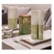 Tovaglioli AIRLAID MONO OASI 40x40 verde Cf.16x50pz