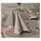 Tovaglioli AIRLAID PLUS COLOR 40x40 CRETA Cf.16x50pz