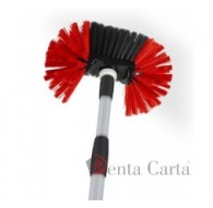 Deragnatore SET HD doppia setola+Manico Estensib.mt.3 Pz.6