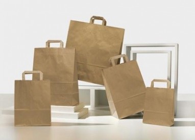SHOPPER CARTA AVANA PIATTA