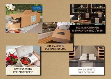 SCATOLE D'ASPORTO